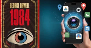 George Orwell's 1984 book summary: Big Brother surveillance meets 2026 smartphone tracking - complete guide to doublethink, Newspeak, and modern parallels